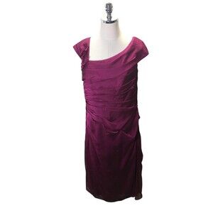 Jade Scarlet Occasion Cocktail Dress Size 12 Women's Sleeveless By Jasmine NEW